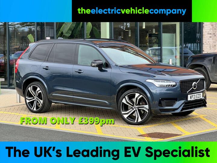 Volvo XC90 2.0h T8 Twin Engine Recharge 11.6kWh R-Design Auto 4WD Euro 6 (s/s) 5dr