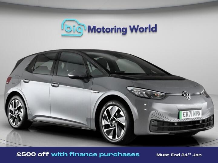 Volkswagen ID.3 Pro Performance 58kWh Life Auto 5dr