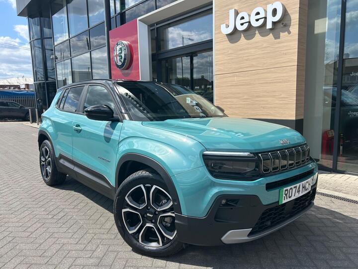 Jeep Avenger 54kWh Altitude Auto 5dr Jeep Avenger 54kWh Altitude Auto 5dr