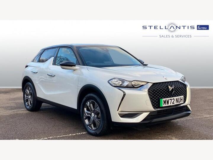 DS AUTOMOBILES DS 3 CROSSBACK E-TENSE 50kWh Bastille Crossback Auto 5dr DS AUTOMOBILES DS 3 CROSSBACK E-TENSE 50kWh Bastille Crossback Auto 5dr