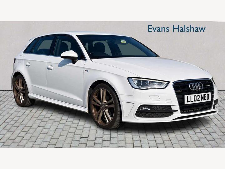 Audi A3 DIESEL SPORTBACK 2.0 TDI S Line Sportback S Tronic Euro 6 (s/s) 5dr (Nav)