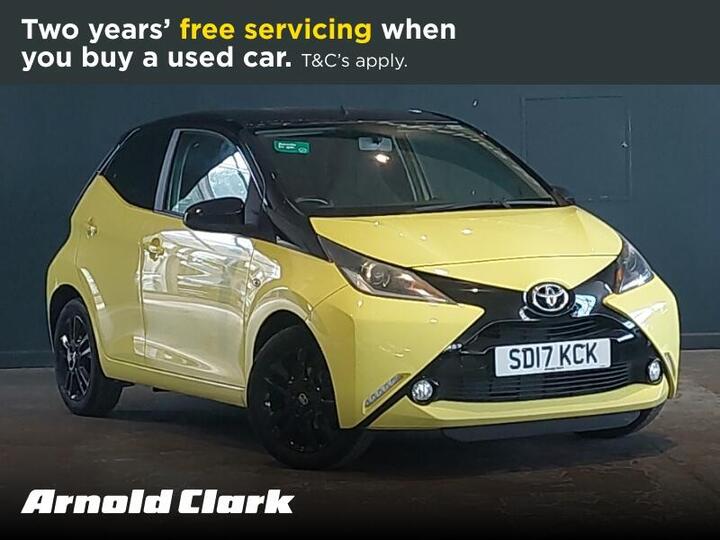 Toyota AYGO 1.0 VVT-i X-cite 3 Yellow Bi-Tone Euro 6 5dr