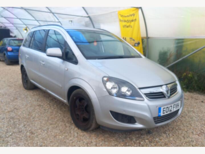 Vauxhall Zafira 1.6 16V Exclusiv Euro 5 5dr