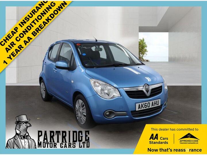 Vauxhall AGILA 1.2 16V Club Euro 5 5dr (AC)