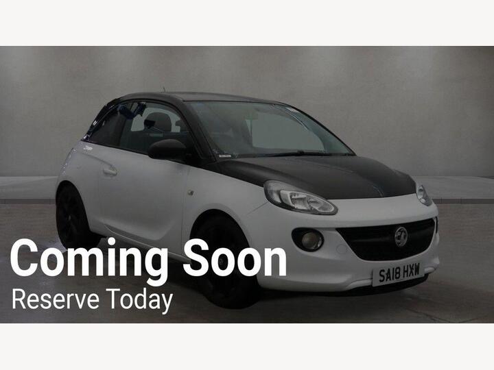 Vauxhall ADAM 1.2i ENERGISED Black Jack Euro 6 3dr