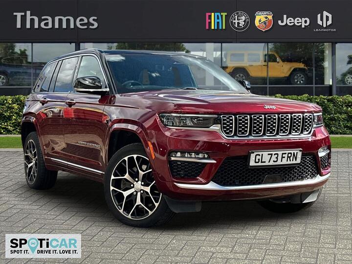 Jeep Grand Cherokee 2.0 17.3kWh Summit Reserve Auto 4xe Euro 6 (s/s) 5dr Jeep Grand Cherokee 2.0 17.3kWh Summit Reserve Auto 4xe Euro 6 (s/s) 5dr