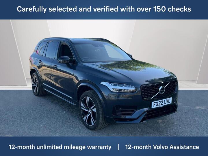 Volvo XC90 2.0h T8 Recharge 18.8kWh R-Design Auto 4WD Euro 6 (s/s) 5dr