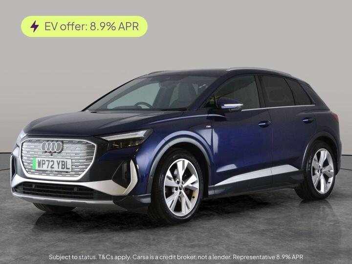 Audi Q4 E-tron 50 S Line Auto Quattro 5dr 82kWh