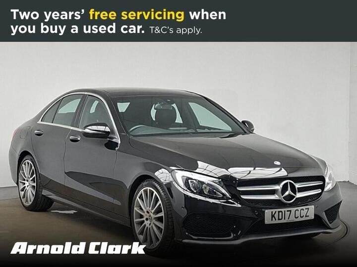 Mercedes-Benz C Class 2.0 C200 AMG Line (Premium) G-Tronic+ Euro 6 (s/s) 4dr