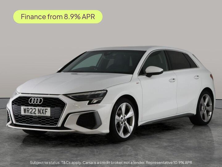 Audi A3 1.0 TFSI 30 S Line Sportback S Tronic Euro 6 (s/s) 5dr