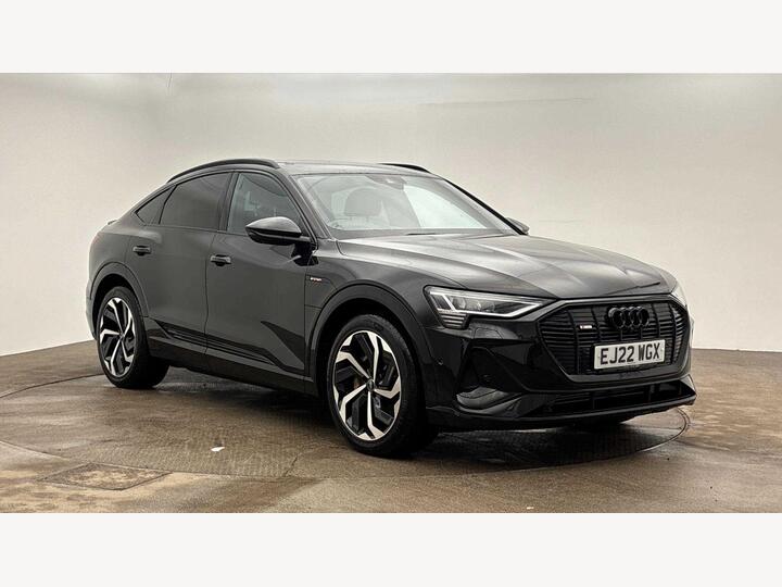 Audi E-tron 50 Black Edition Sportback Auto Quattro 5dr 71.2kWh (11kW Charger)