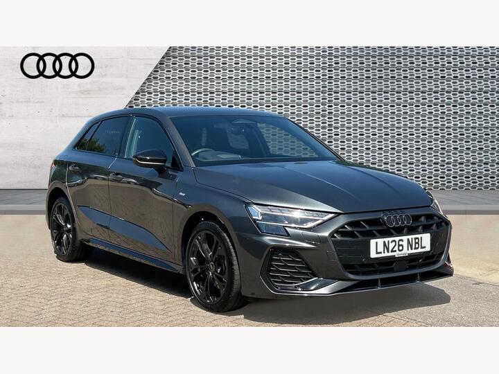 Audi A3 1.5 TFSIe Black Edition Sportback S Tronic Euro 6 (s/s) 5dr 17.9kWh