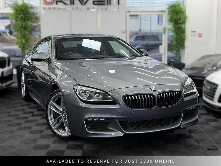 BMW 6 Series 3.0 640d M Sport Auto Euro 6 (s/s) 2dr