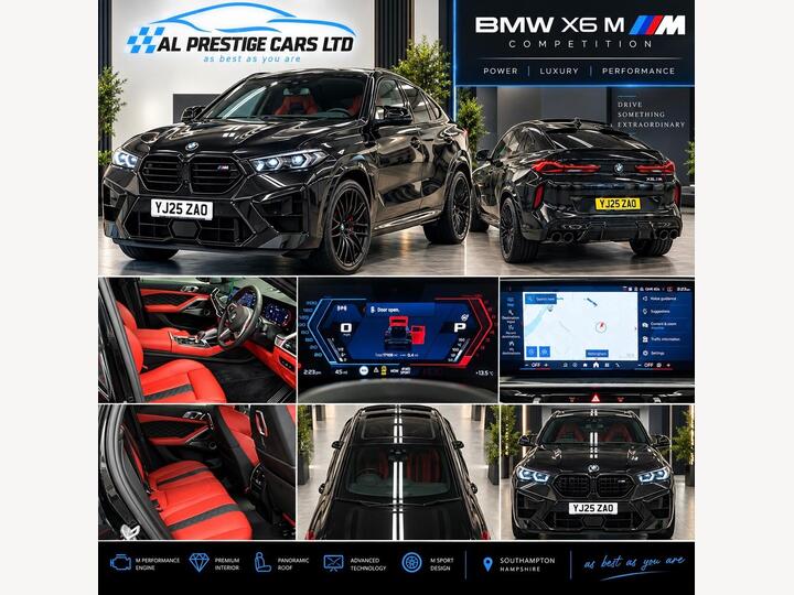 BMW X6 M 4.4i V8 Competition Steptronic XDrive Euro 6 (s/s) 5dr