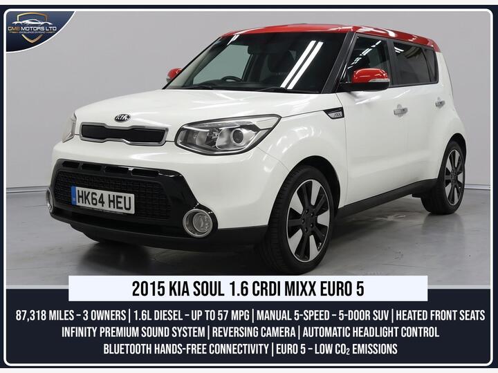 Kia Soul 1.6 CRDi Mixx Euro 5 5dr