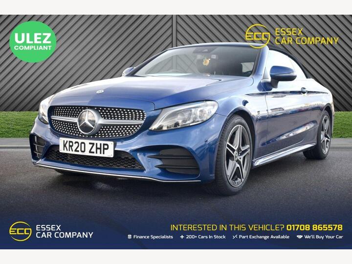 Mercedes-Benz C-CLASS 2.0 C220d AMG Line (Premium) Cabriolet G-Tronic+ Euro 6 (s/s) 2dr