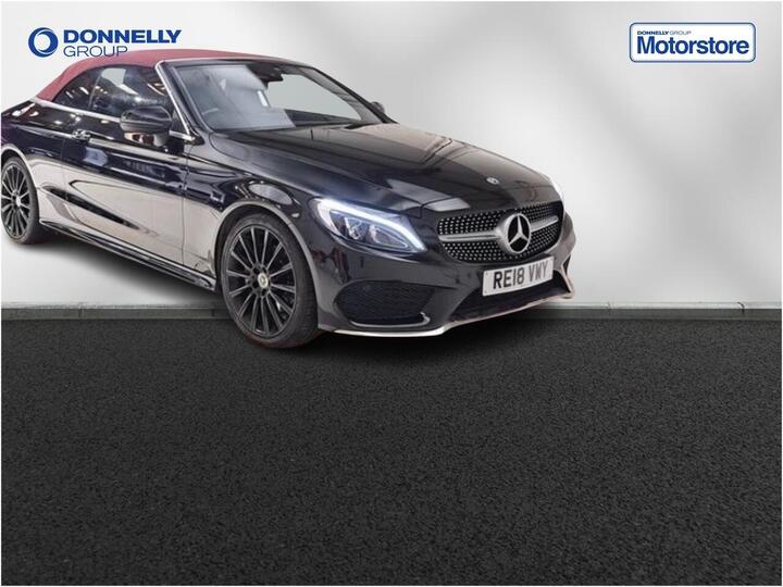 Mercedes-Benz C Class 2.0 C200 AMG Line (Premium Plus) Cabriolet G-Tronic+ Euro 6 (s/s) 2dr