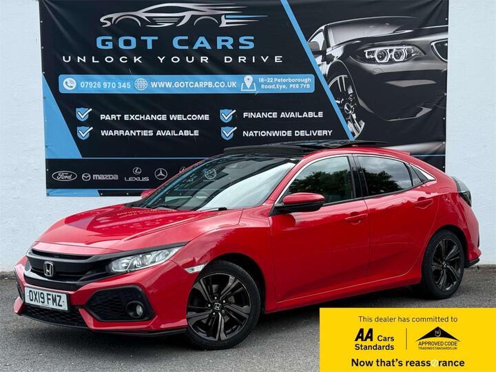 Honda Civic 1.6 I-DTEC EX Auto Euro 6 (s/s) 5dr