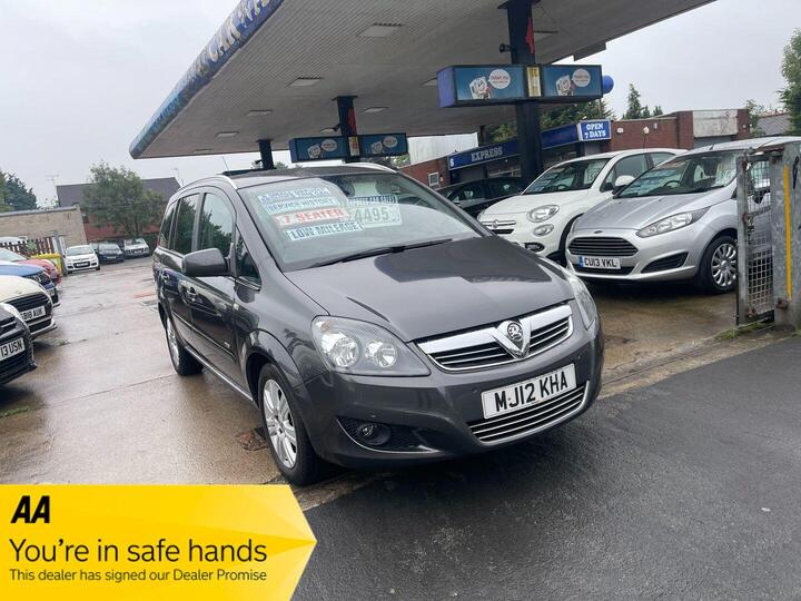 Vauxhall Zafira 1.8 16V Design Euro 5 5dr Vauxhall Zafira 1.8 16V Design Euro 5 5dr