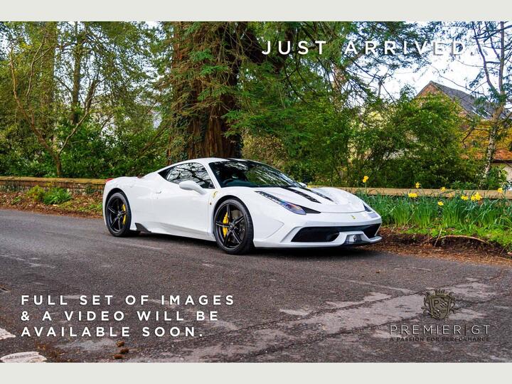 Ferrari 458 Speciale 4.5 Speciale F1 DCT Euro 5 2dr
