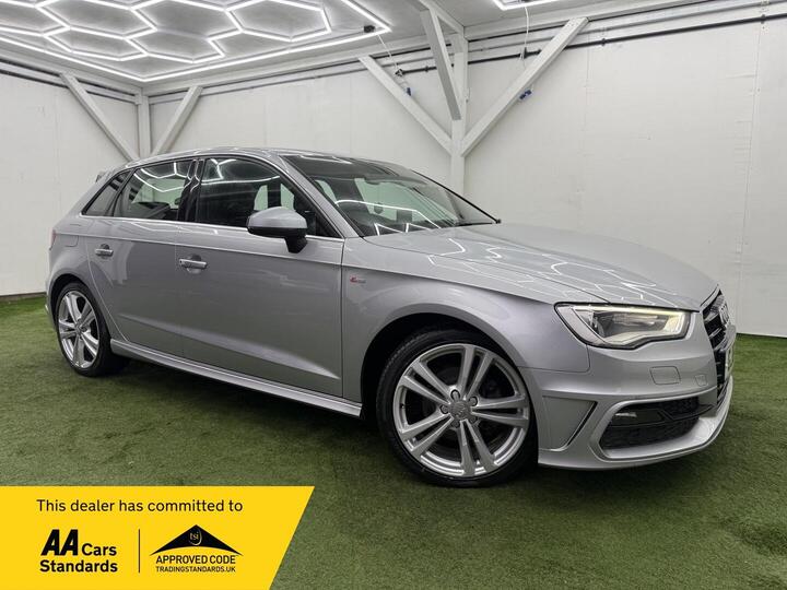 Audi A3 2.0 TDI S Line Sportback S Tronic Euro 6 (s/s) 5dr (Nav)