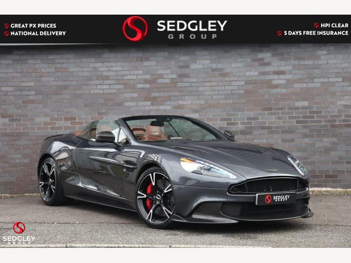 Aston Martin Vanquish 6.0 V12 S Ultimate Volante T-TronIII Euro 6 2dr Aston Martin Vanquish 6.0 V12 S Ultimate Volante T-TronIII Euro 6 2dr