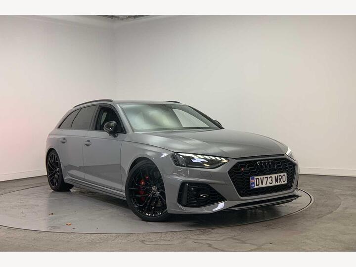 Audi Rs 4 Avant 2.9 TFSI V6 Carbon Black Tiptronic Quattro Euro 6 (s/s) 5dr Audi Rs 4 Avant 2.9 TFSI V6 Carbon Black Tiptronic Quattro Euro 6 (s/s) 5dr