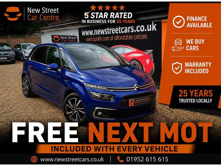 Citroen C4 Picasso 1.6 BlueHDi Flair Euro 6 (s/s) 5dr Citroen C4 Picasso 1.6 BlueHDi Flair Euro 6 (s/s) 5dr