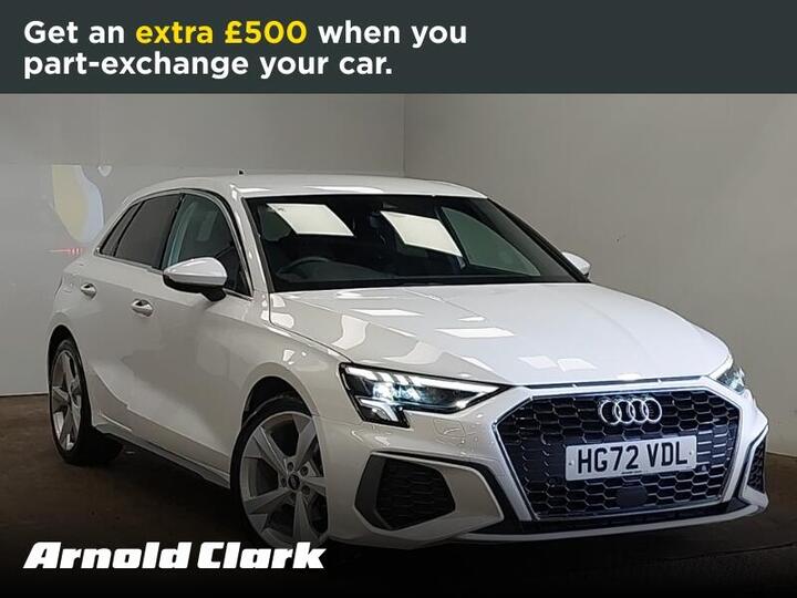 Audi A3 1.0 TFSI 30 S Line Sportback S Tronic Euro 6 (s/s) 5dr