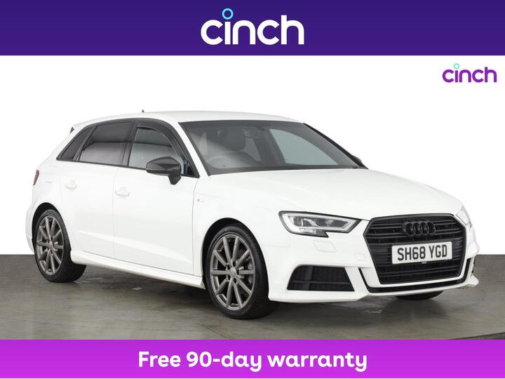 Audi A3 1.5 TFSI CoD 35 Black Edition Sportback S Tronic Euro 6 (s/s) 5dr