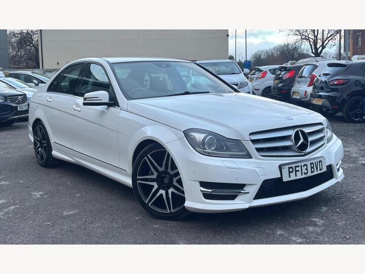 Mercedes-Benz C Class 2.1 C220 CDI BlueEfficiency AMG Sport Plus G-Tronic+ Euro 5 (s/s) 4dr