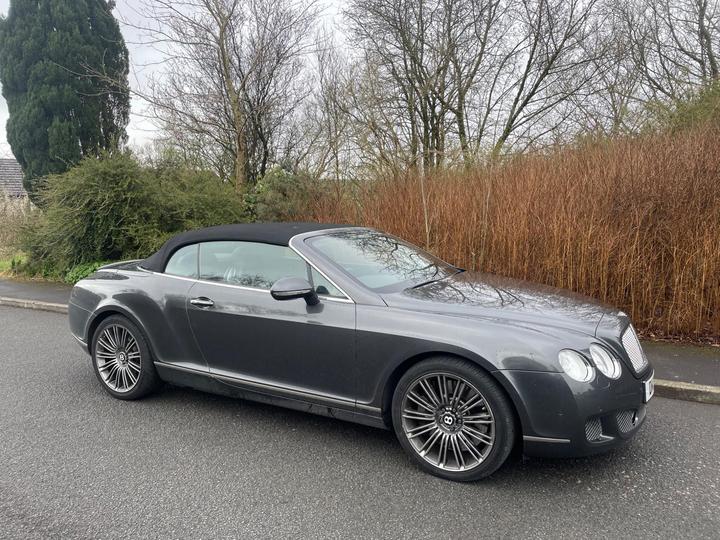 Bentley Continental 6.0 W12 GTC Speed Auto 4WD Euro 4 2dr