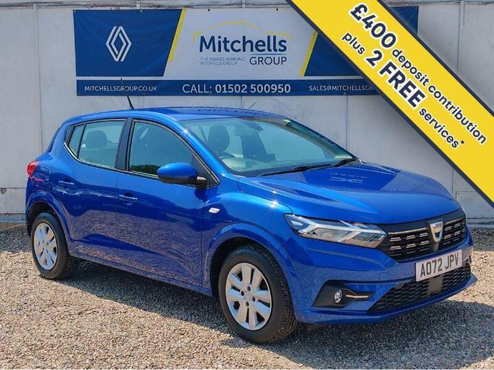Dacia Sandero 1.0 TCe Comfort Euro 6 (s/s) 5dr