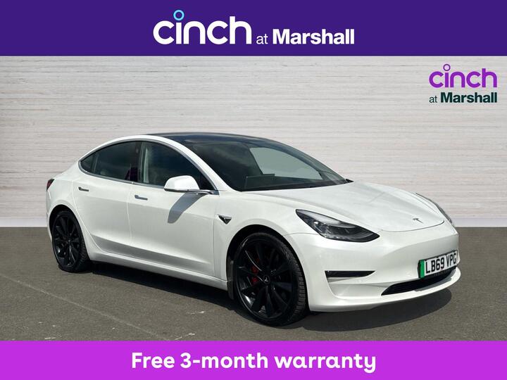 Tesla Model 3 (Dual Motor) Performance Auto 4WDE 4dr (Performance Upgrade)