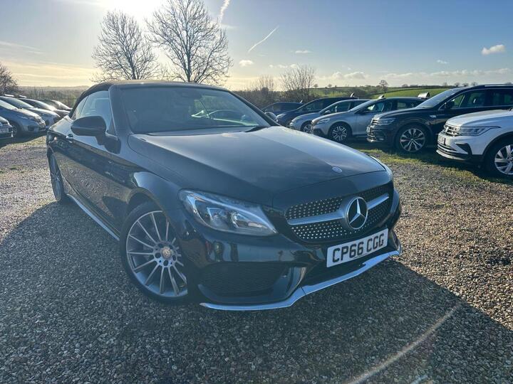 Mercedes-Benz C-CLASS 2.1 C250d AMG Line (Premium Plus) Cabriolet G-Tronic+ Euro 6 (s/s) 2dr