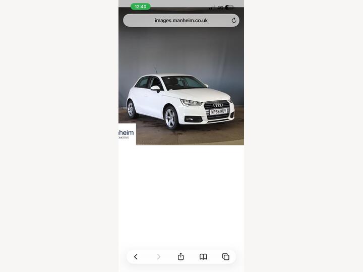 Audi A1 1.4 TFSI Sport Sportback S Tronic Euro 6 (s/s) 5dr