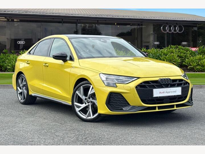 Audi A3 Saloon 1.5 TFSI 35 Black Edition S Tronic Euro 6 (s/s) 4dr