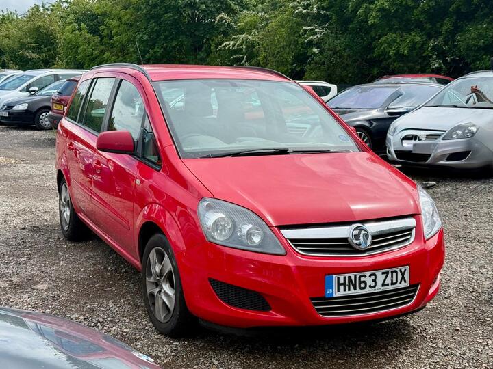 Vauxhall Zafira 1.8 16V Exclusiv Euro 5 5dr