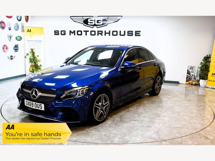 Mercedes-Benz C-CLASS 1.5 C200 MHEV EQ Boost AMG Line G-Tronic+ Euro 6 (s/s) 4dr