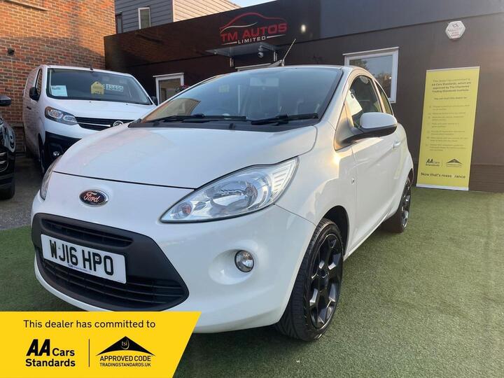 Ford Ka 1.2 Zetec White Edition Euro 6 (s/s) 3dr