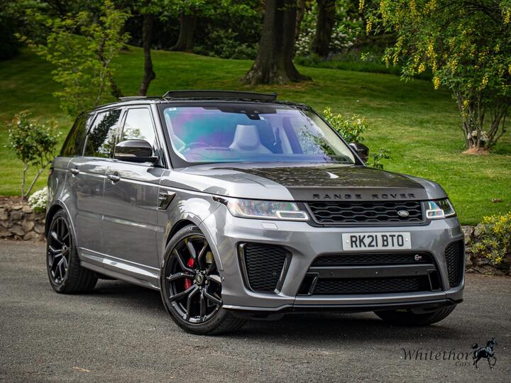 Land Rover Range Rover Sport 5.0 P575 V8 SVR Carbon Edition Auto 4WD Euro 6 (s/s) 5dr Land Rover Range Rover Sport 5.0 P575 V8 SVR Carbon Edition Auto 4WD Euro 6 (s/s) 5dr