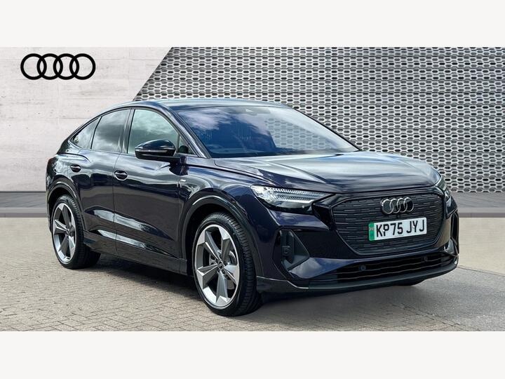 Audi Q4 E-tron 45 Black Edition Sportback Auto 5dr 82kWh