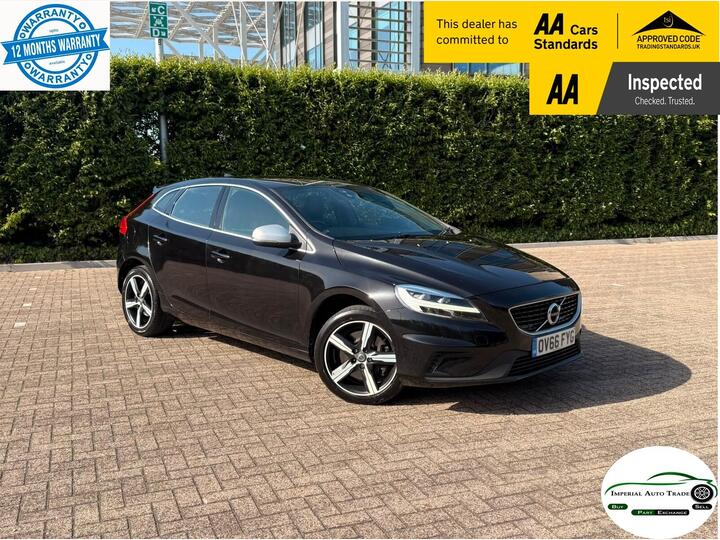 Volvo V40 1.5 T3 R-Design Nav Plus Auto Euro 6 (s/s) 5dr