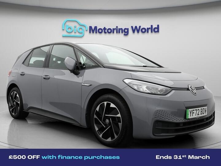 Volkswagen ID.3 Pro 58kWh Life Auto 5dr
