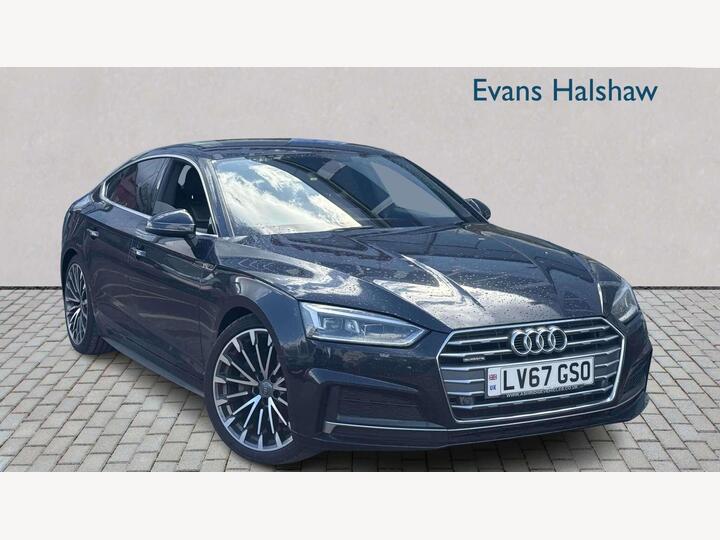 Audi A5 DIESEL SPORTBACK 2.0 TDI S Line Sportback S Tronic Quattro Euro 6 (s/s) 5dr