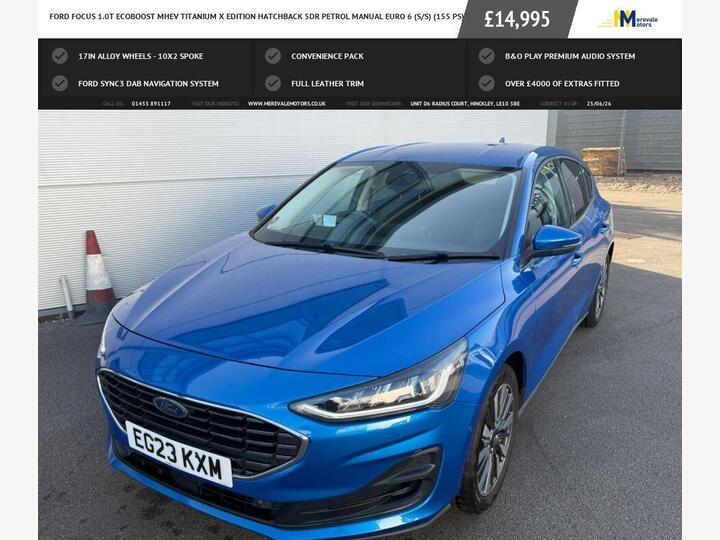Ford FOCUS 1.0T EcoBoost MHEV Titanium X Edition Euro 6 (s/s) 5dr