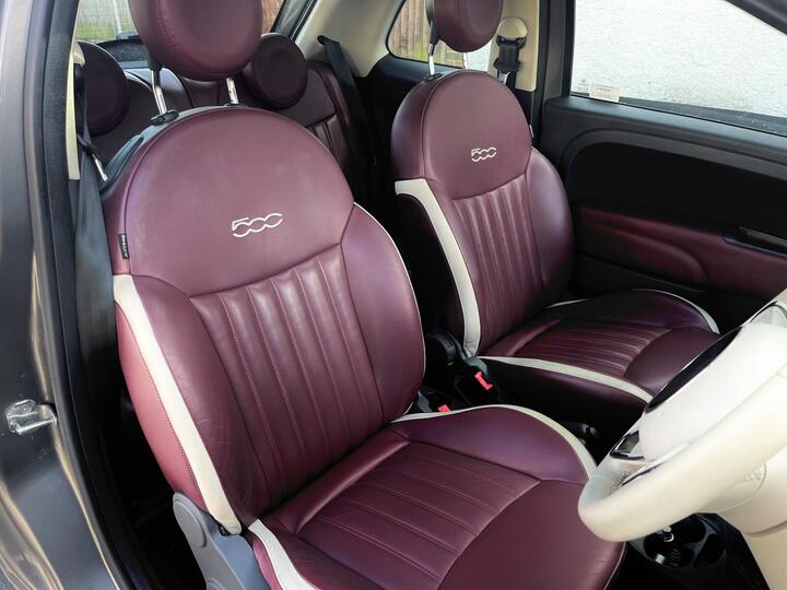 Fiat 500 1.2 Lounge Euro 6 (s/s) 3dr