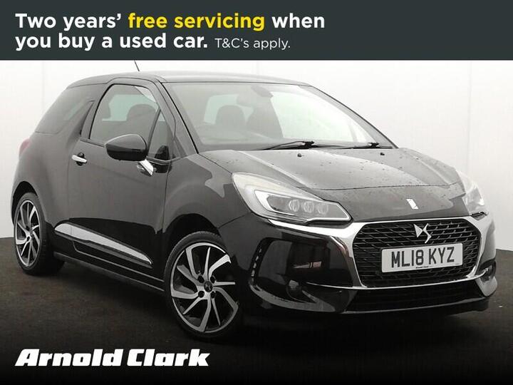 DS AUTOMOBILES DS 3 1.2 PureTech Black Lezard Euro 6 (s/s) 3dr