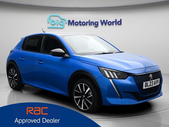 Peugeot E-208 50kWh GT Auto 5dr (7.4kW Charger)