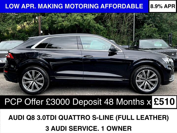 Audi Q8 3.0 TDI V6 50 S Line Tiptronic Quattro Euro 6 (s/s) 5dr